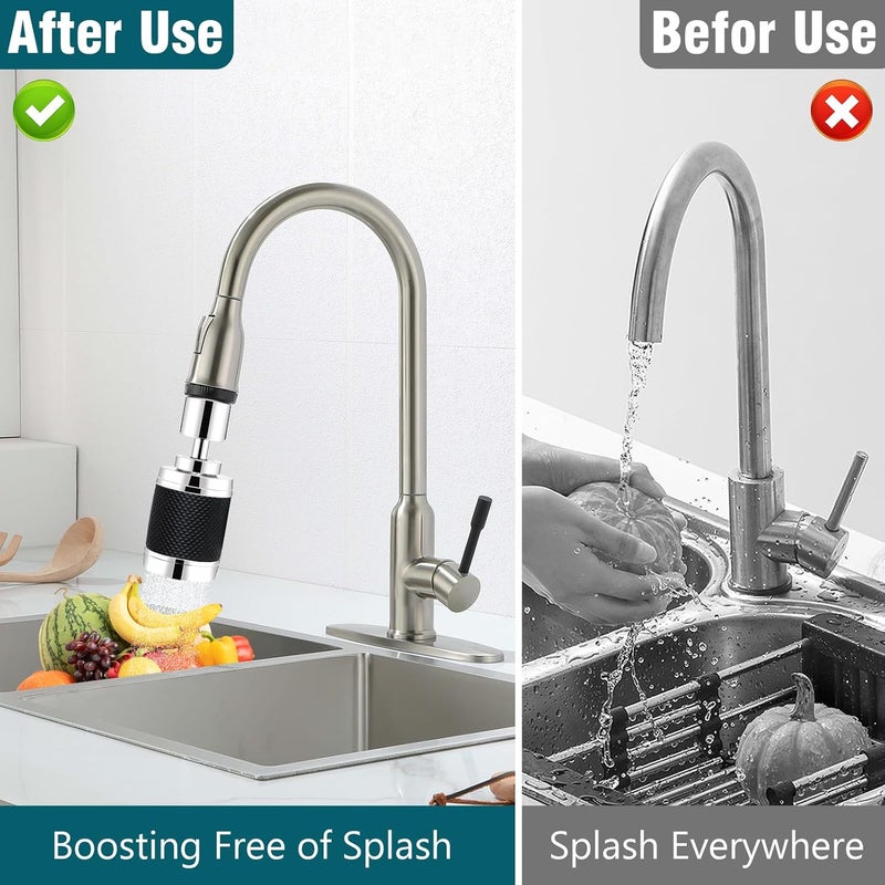 TGuidHand 5 faucet filters - kitchen sink/bathroom sink alternatives - faucet extender PP cotton - strong filter to improve water quality - Image 3